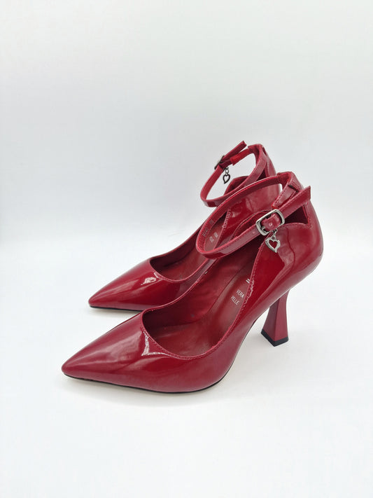 BraccialiniShoes décolleté rossa