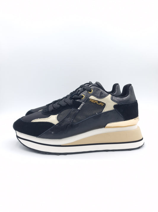 Replay  sneakers black/platinum