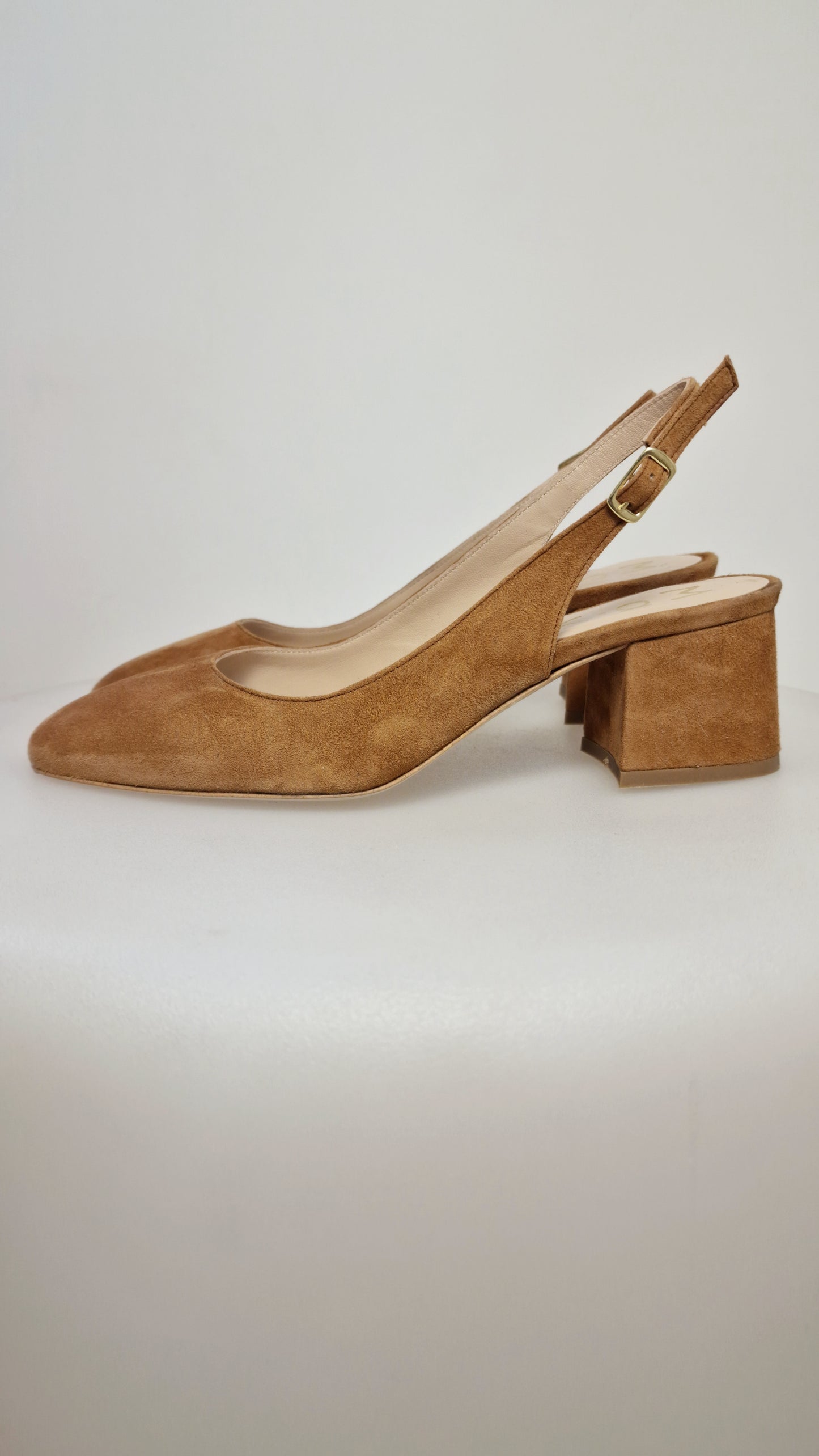 SLINGBACK ARTIGIANALE cam. cuoio