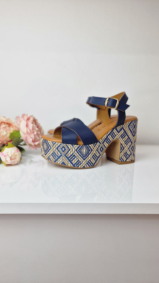 PREGUNTA SANDALI BLU NAVY