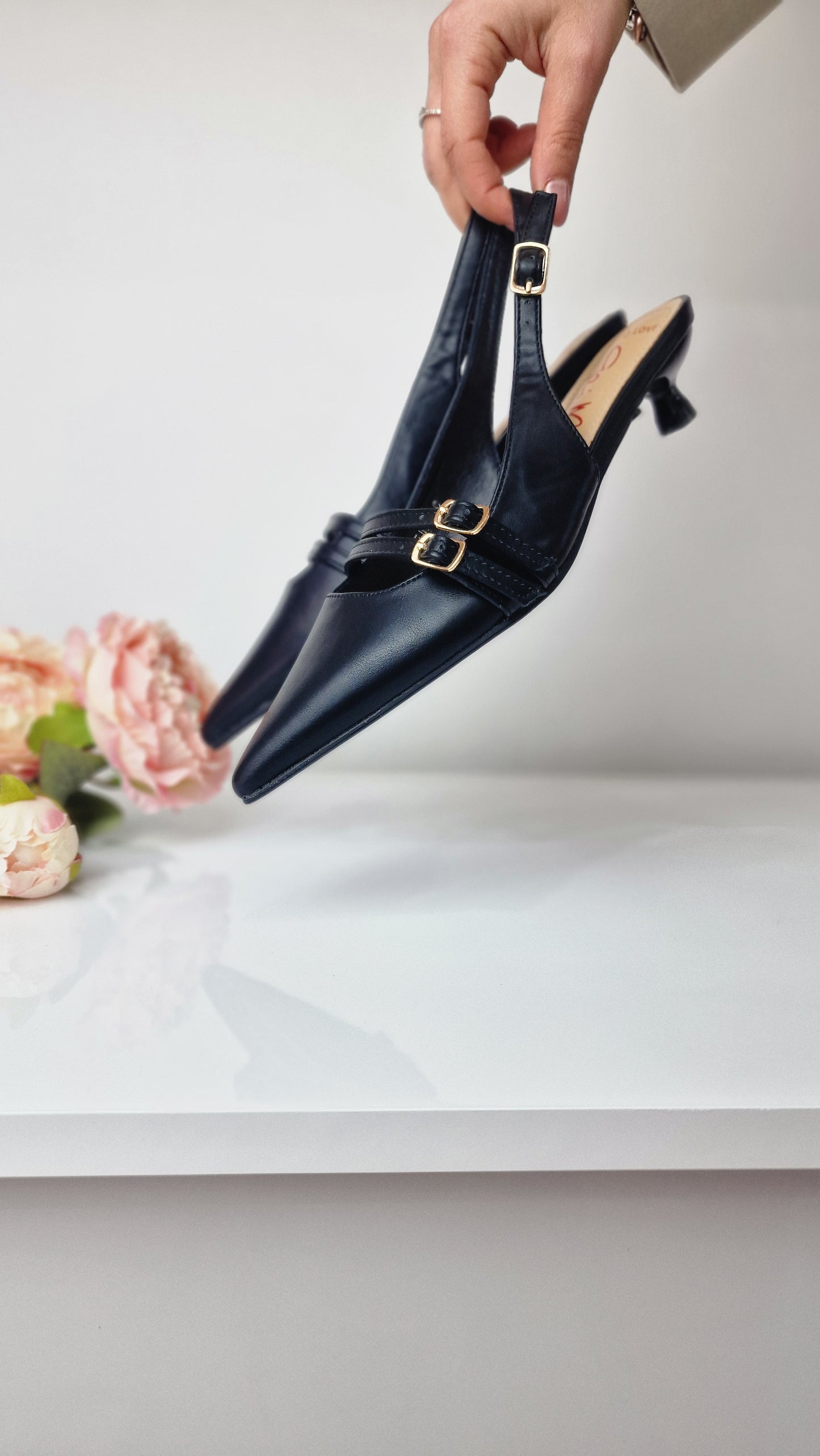 GAI MATTIOLO SLINGBACK NERA